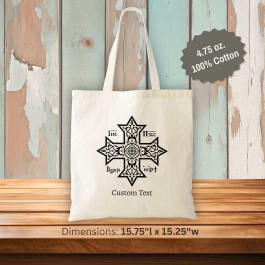 Tote Bag Croix copte