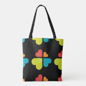 Tote Bag Croix de cœurs (Dos)