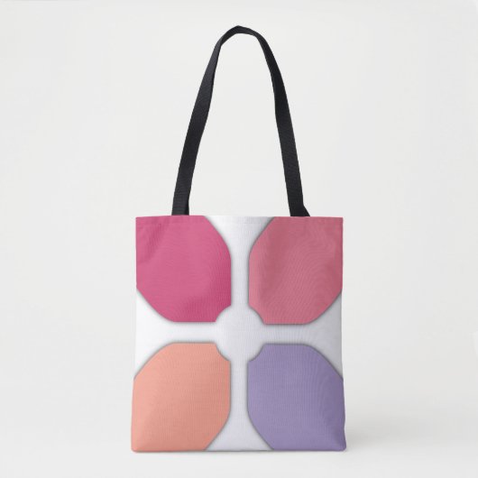 Tote Bag Croix de fleurs (Devant)