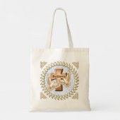 Tote Bag Croix de Gloire Chrétienne (Dos)