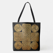 Tote Bag Croix de Knotwork de Celtic (Devant)