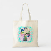 Tote Bag Croix de la nouvelle création chrétienne (Dos)