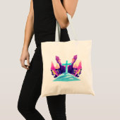 Tote Bag Croix de Pâques (Devant (produit))