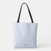 Tote Bag Croix de Sihouette à Dusk Scripture Personnalisé (Dos)