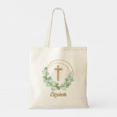 Tote Bag Croix d'or d'Eucalyptus (Dos)