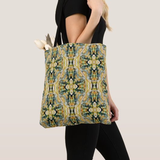 Tote Bag Croix en floraison.... (De près)