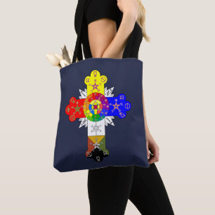 Tote Bag Croix franc-maçonnique