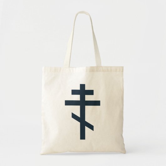 Tote Bag Croix orthodoxe russe (Devant)