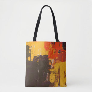 Tote Bag Croquis artistique créatif, texture colorée.