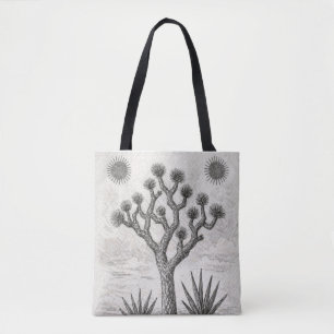 Tote Bag croquis d'arbre de joshua art de croquis du dése