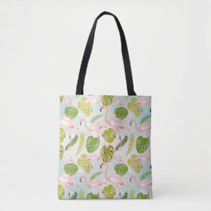 Tote Bag Croquis de flamand rose à la main. Illustration vi