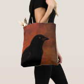 Tote Bag Crow confiant (De près)