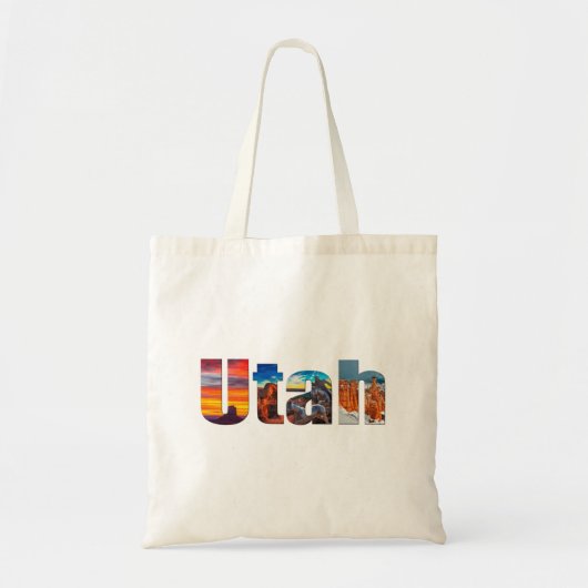 Tote Bag Crowns of Utah (Devant)