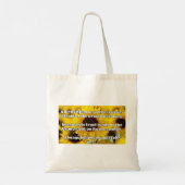 Tote Bag Croyance Empath Citation d'encouragement positif (Dos)