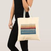 Tote Bag Croyance Empath Citation d'encouragement positif (Devant (produit))