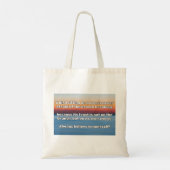 Tote Bag Croyance Empath Citation d'encouragement positif (Dos)