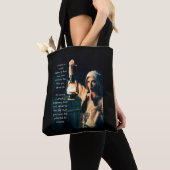 Tote Bag Croyez que vous pouvez créer la vie où vous (De près)