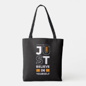 Tote Bag Croyez simplement en vous-même (Dos)