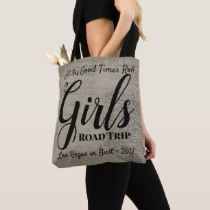 Tote Bag Cru de voyage par la route de filles