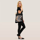Tote Bag Crypto Lune HODL Lambo