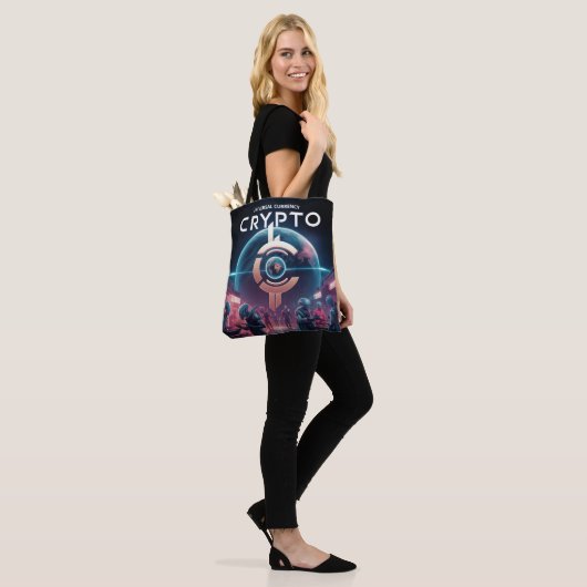 Tote Bag Crypto Planet (Sur le modèle)