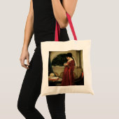 Tote Bag Crystal Ball par John William Waterhouse (Devant (produit))