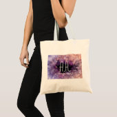 Tote Bag Crystal de la Géode Violet (Devant (produit))