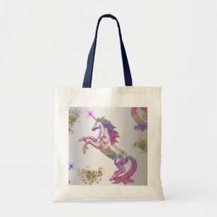 Tote Bag Crystal Rainbow Unicorn