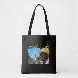 Tote Bag Cuba - Trinidad Cubain Cigar Art