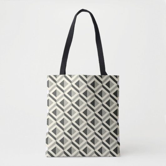 Tote Bag Cube Pyramide Fourre-tout (Devant)