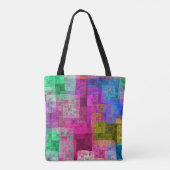 Tote Bag cubes Abstraits (Dos)