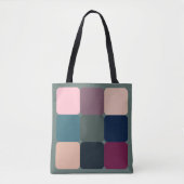 Tote Bag Cubes colorés (Devant)
