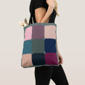 Tote Bag Cubes colorés (De près)