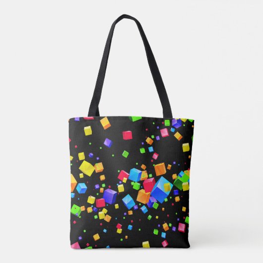 Tote Bag Cubes colorés 2 (Dos)