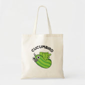 Tote Bag Cucumbird Fundy Veggie Cucumber Pun (Devant)