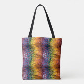 Tote Bag Cuir arc-en-ciel (Dos)
