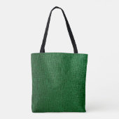 Tote Bag Cuir avec motif abstrait en vert. Abst (Dos)