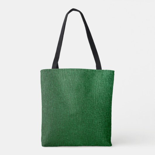 Tote Bag Cuir avec motif abstrait en vert. Abst (Dos)