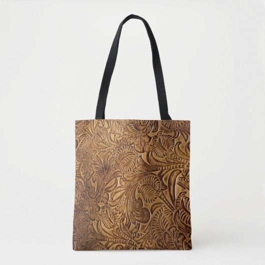 Tote Bag Cuir Brown Faux (Devant)