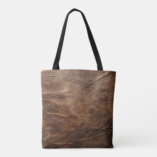 Tote Bag Cuir vintage (Dos)