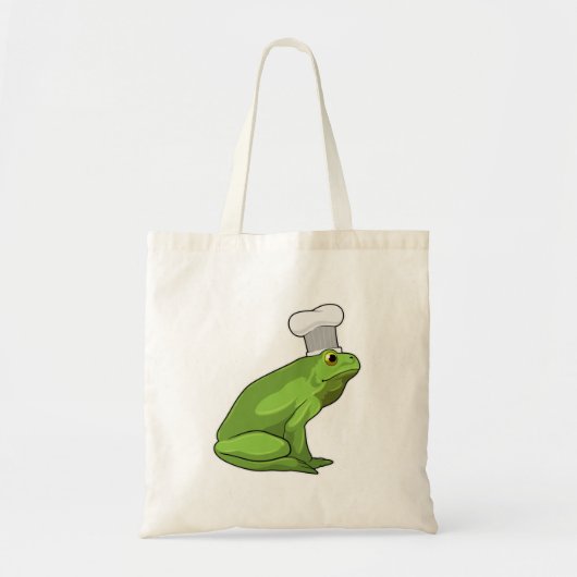 Tote Bag Cuire la grenouille avec casquette (Devant)