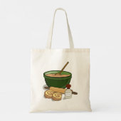 Tote Bag Cuisine confortable Ingrédients Cuisine confortabl (Dos)