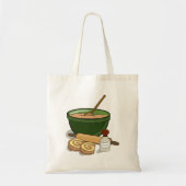 Tote Bag Cuisine confortable Ingrédients Cuisine confortabl (Devant)
