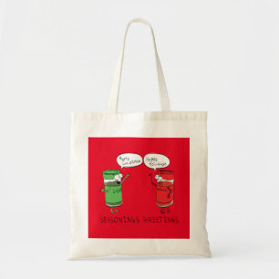 Tote Bag Cuisine de Noël Drôle Chef épices