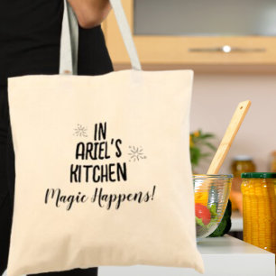Tote Bag Cuisine personnalisée Magie Chef Cuisinier Foodie
