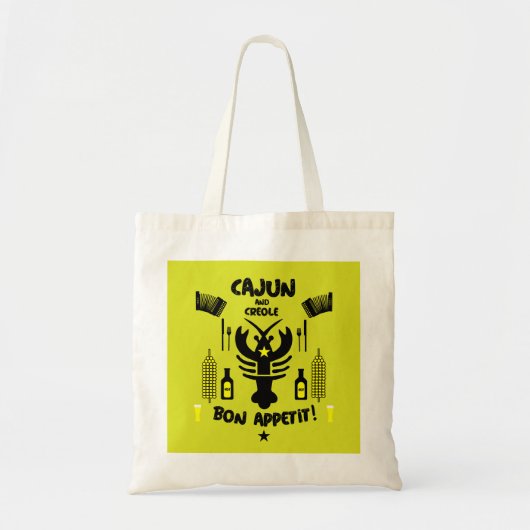 Tote Bag Cuisines Cajun et Créole (Devant)