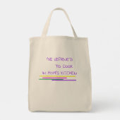 Tote Bag Cuisinier de la Saint-Valentin (Dos)