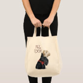 Tote Bag Cuisinier Terrier Écossais (Devant (produit))