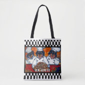 Tote Bag Cuisiniers Dachshund (Devant)