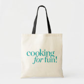 Tote Bag Cuisson pour l'amusement (Devant)